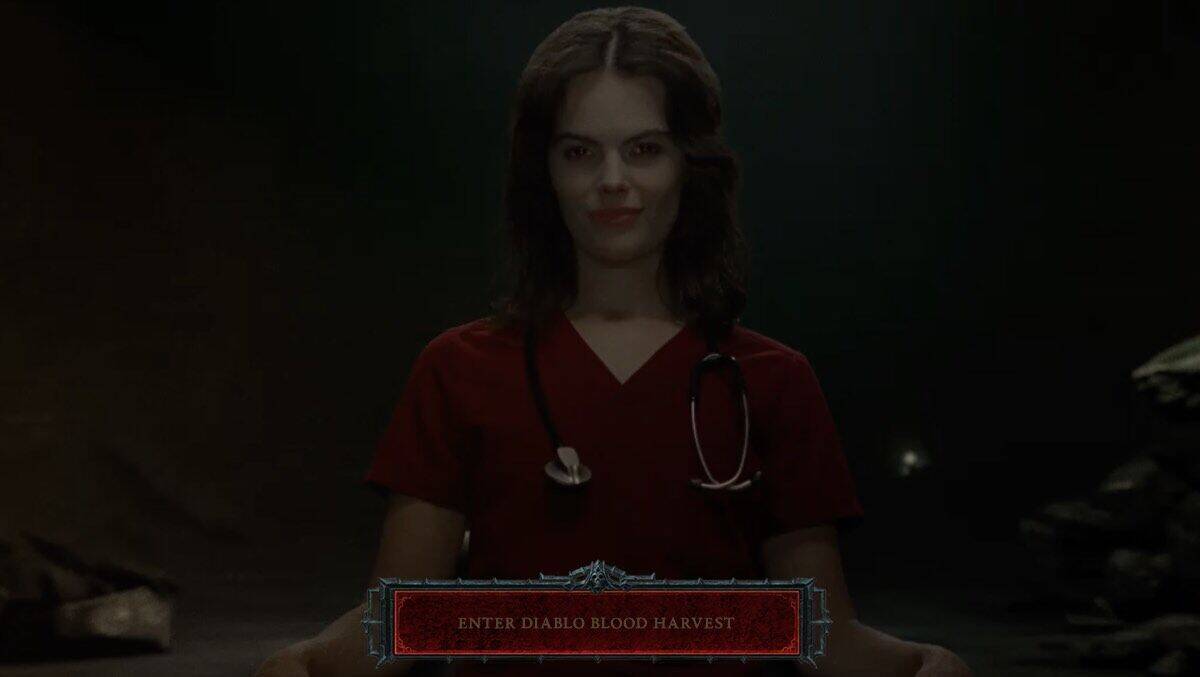 Schwester, ich will Blut spenden. So werden Gamer in die Aktion gelockt.