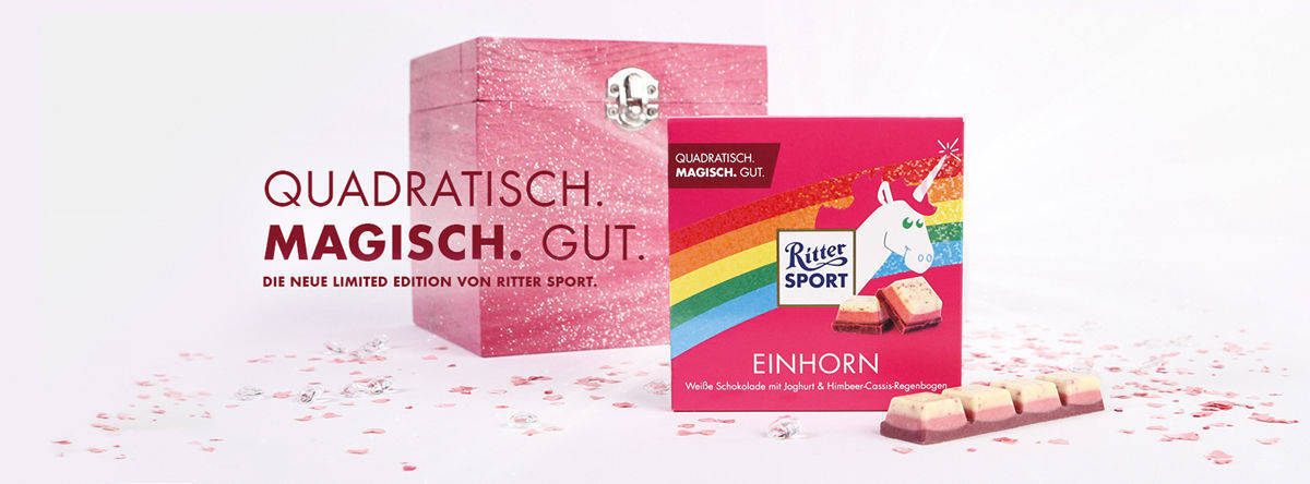 Ritter Sport: Die Einhorn-Kampagne