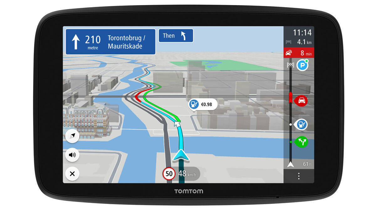 Testsieger und bester virtueller Beifahrer: TomTom Go Discover 7.
