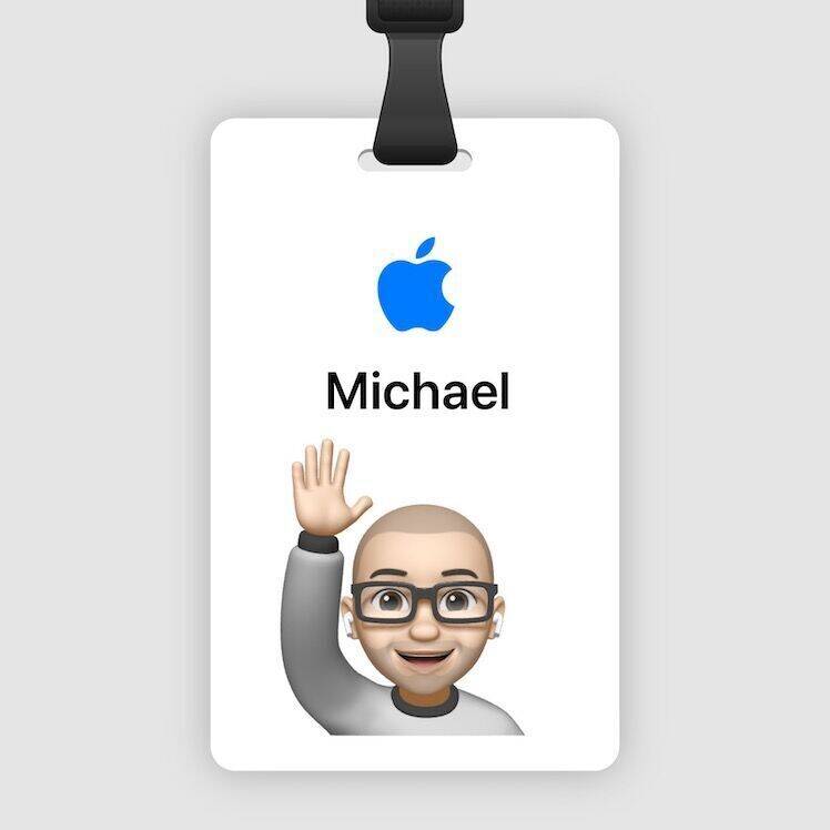 Hier ein Beispiel des Apple-Store-Badges von Michael Gronau, dem Autor des heutigen TechTäglich.