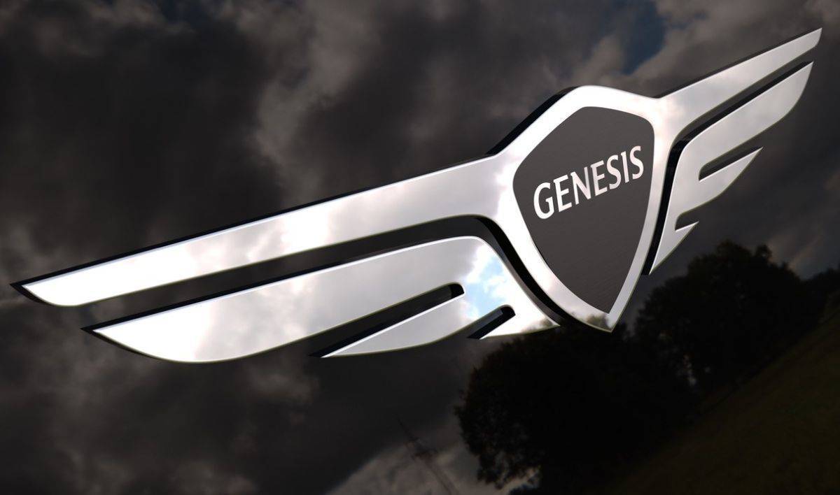 Nunmehr zweidimensional und besser für digitale Anwendungen einsetzbar: das Genesis-Flügel-Logo.