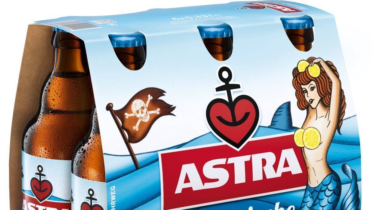 Die Marke Astra gehört zu Carlsberg.
