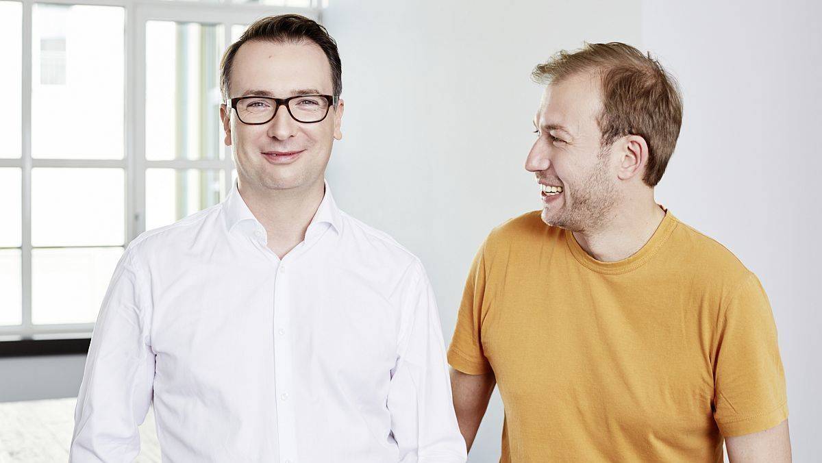 Marco Zingler und Jochen Schlaier führen die Agentur Denkwerk.