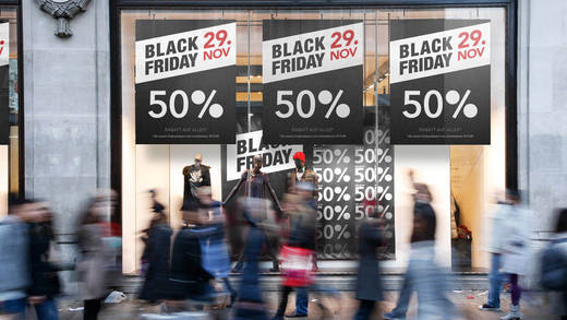 97 Prozent der Deutschen kennen den Black Friday einer Umfrage des Verbraucherforums zufolge.