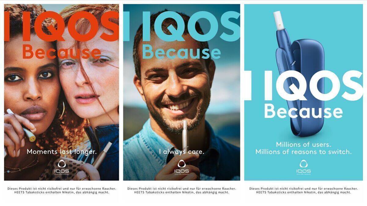 Die neue Kampagne von Iqos