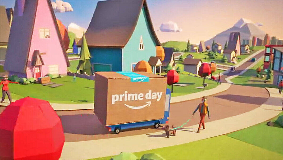 Der Amazon-Spot zum Prime Day ist das mit Abstand teuerste Werbemotiv im neuen W&V Data-Wochenranking.