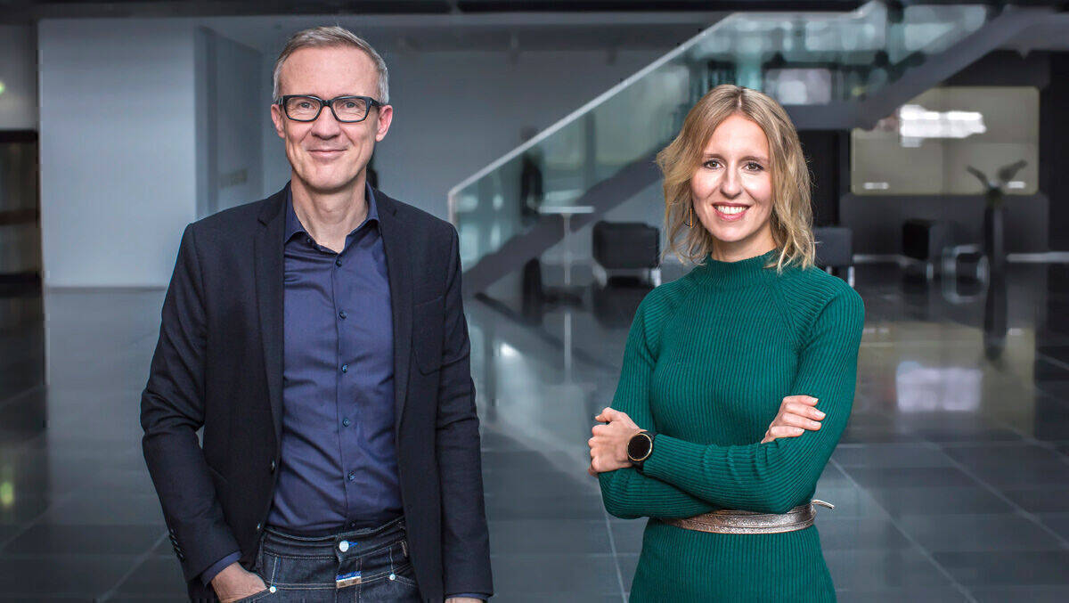 Verena Gründel und Rolf Schröter bilden die neue Chefredaktion der W&V. 
