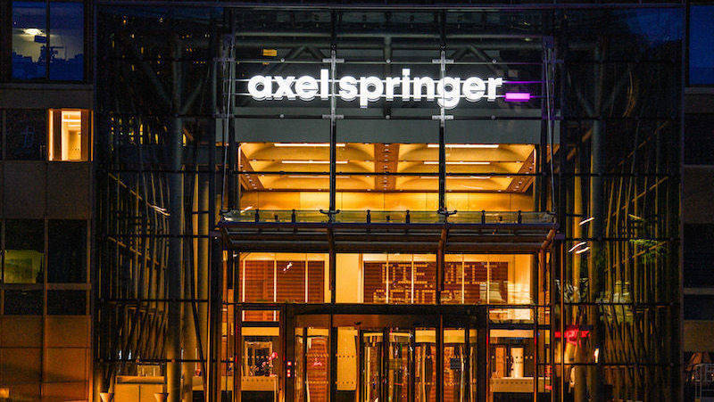 Der Axel-Springer-Verlag macht bei NetID mit.