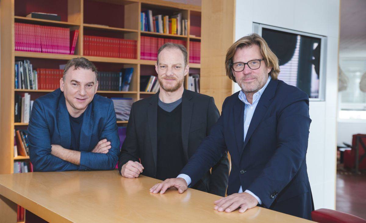 Das Führungstrio (v.l.): Michael Samak, Martin Lütgenau und BCN-Chef Burkhard Graßmann.