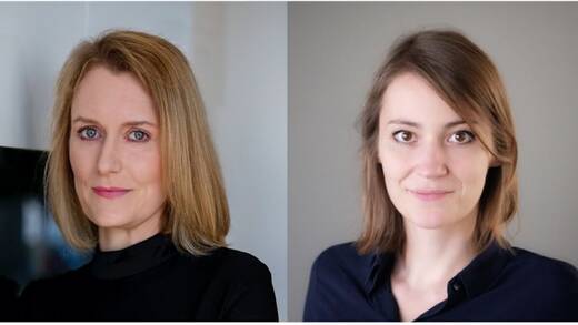 Die neuen Mitglieder der Bild-Chefredaktion: Linna Nickel (l,) und Antje Schippmann.