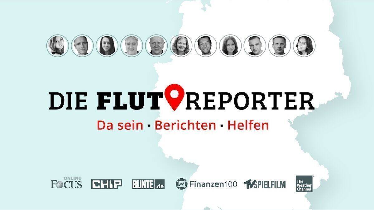 Die Flut-Reporter heißt das Format, das aus der Katastrophenregion berichten wird.