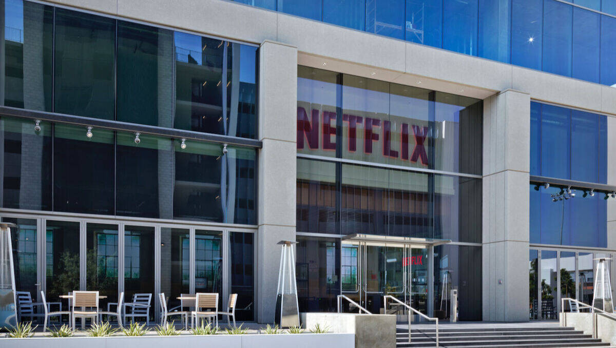 Das Headquarter von Netflix in Los Angeles.
