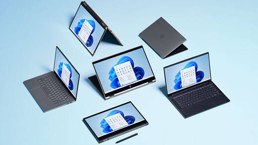 Tablet und Notebook: Windows 11 soll auf den verschiedensten Geräten laufen.