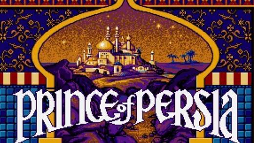Das Logo des 1989 erstmals erschienenen Games "Prince of Persia".