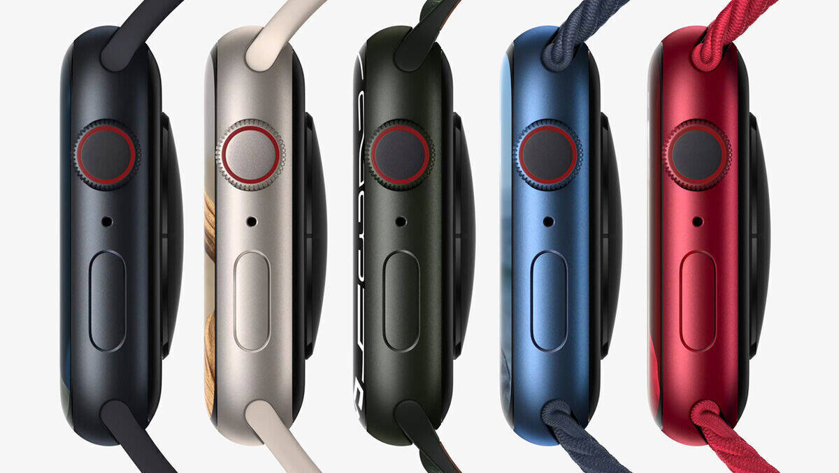 Apple Watch 7: Kommt in fünf Farben – aber nur für eilige Käufer.