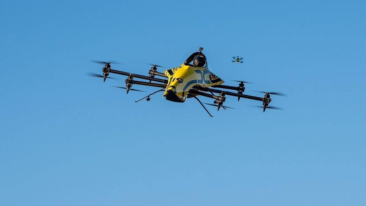 Die erste "Big Drone" wurde in Kroatien getestet. 
