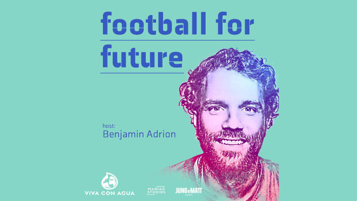 Heute geht der erste "football for future"-Podcast auf Sendung.