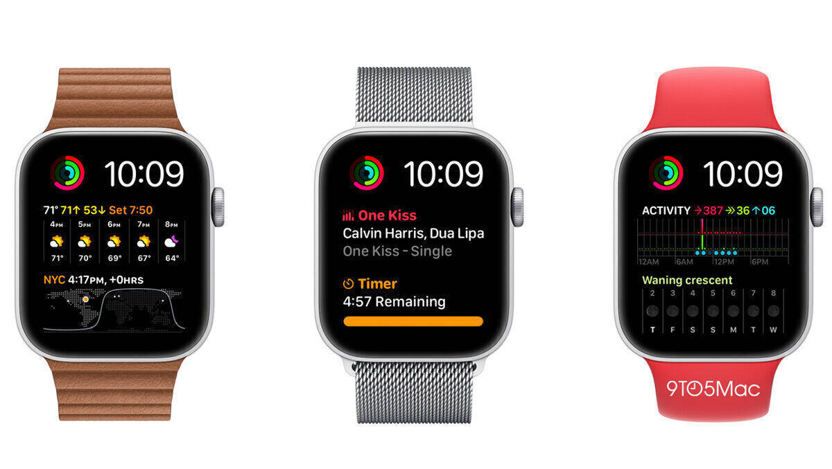 Geht nach: Die Apple Watch Series 7 ist unpünktlich.
