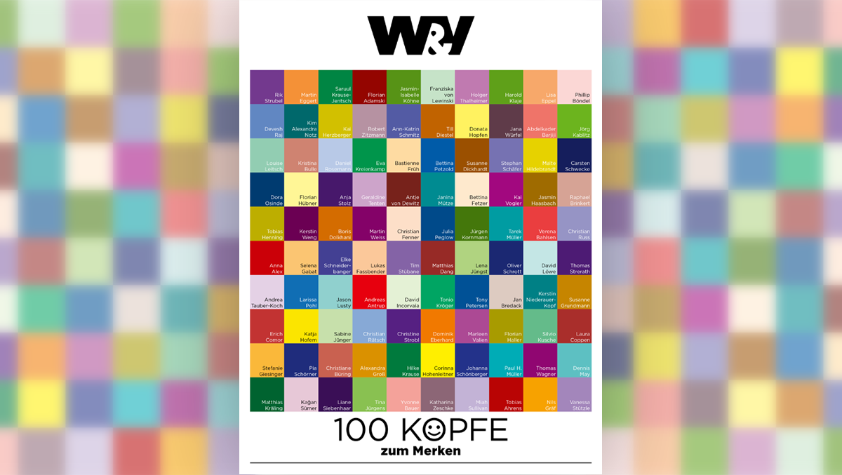Die W&V-100-Köpfe-Liste für 2022 im aktuellen Magazin.