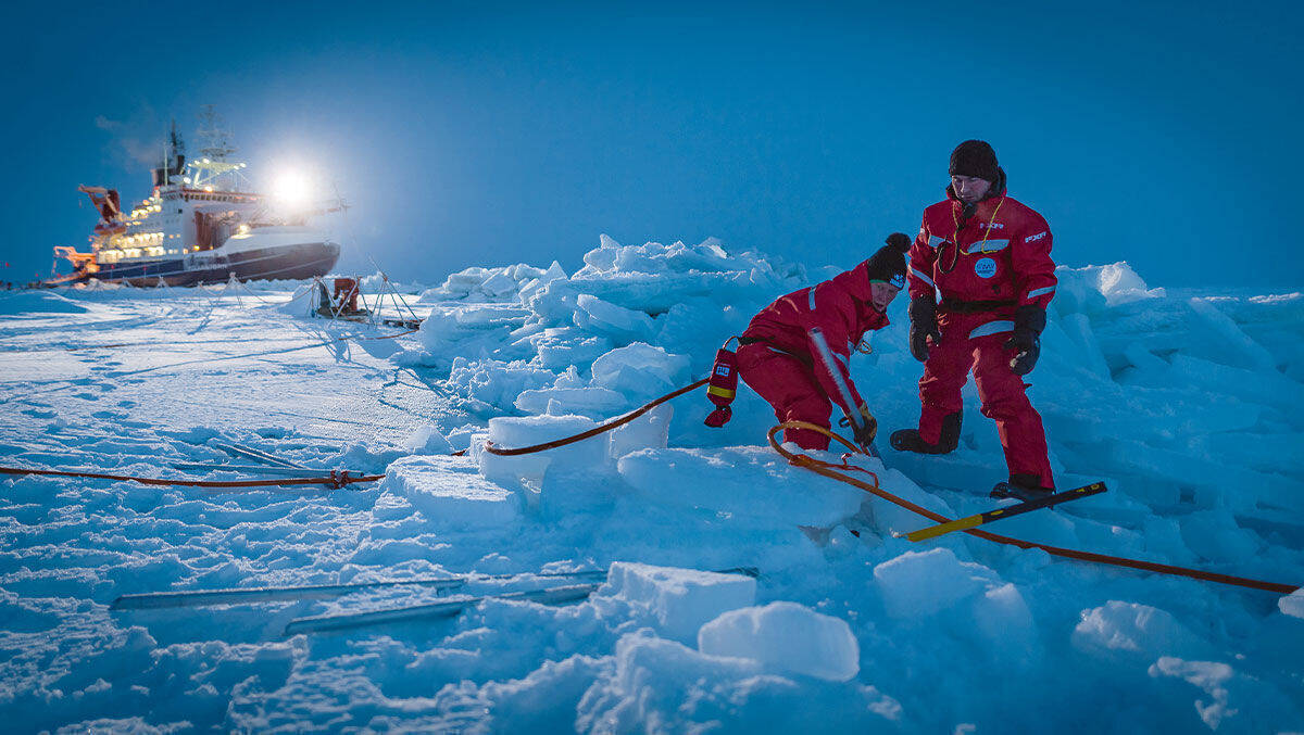 Journalisten der Bertelsmann Content-Alliance begleiten eine große Expedition zum Nordpol und berichten exklusiv.