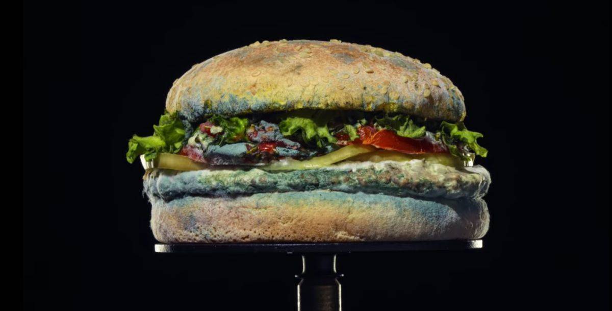 Der Schimmel-Whopper von Burger King sorgt für Reaktionen – und Emotionen.