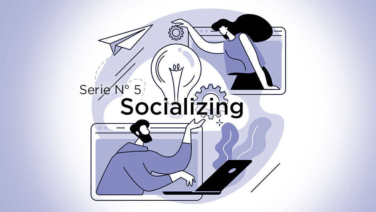 Socializing über digitale Tools ist eine Sache für sich, kann aber funktionieren.