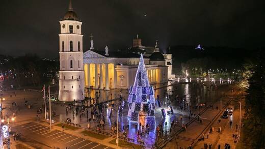 Mit seiner neuen Kampagne will Vilnius die Menschen zu Weihnachten nach Litauen locken.